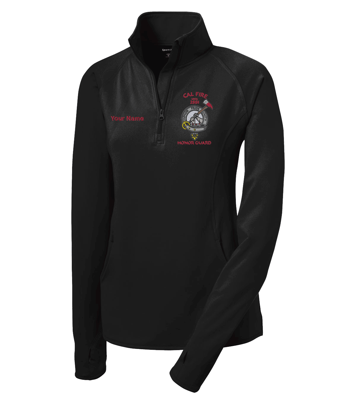 Honor Guard Ladies Fleece Pullover Shirt