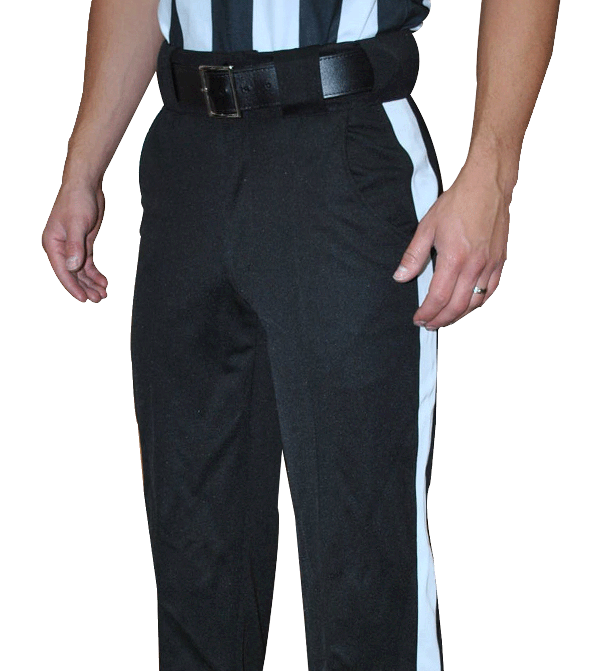 SMITTY Black Warm Weather Officials Pant