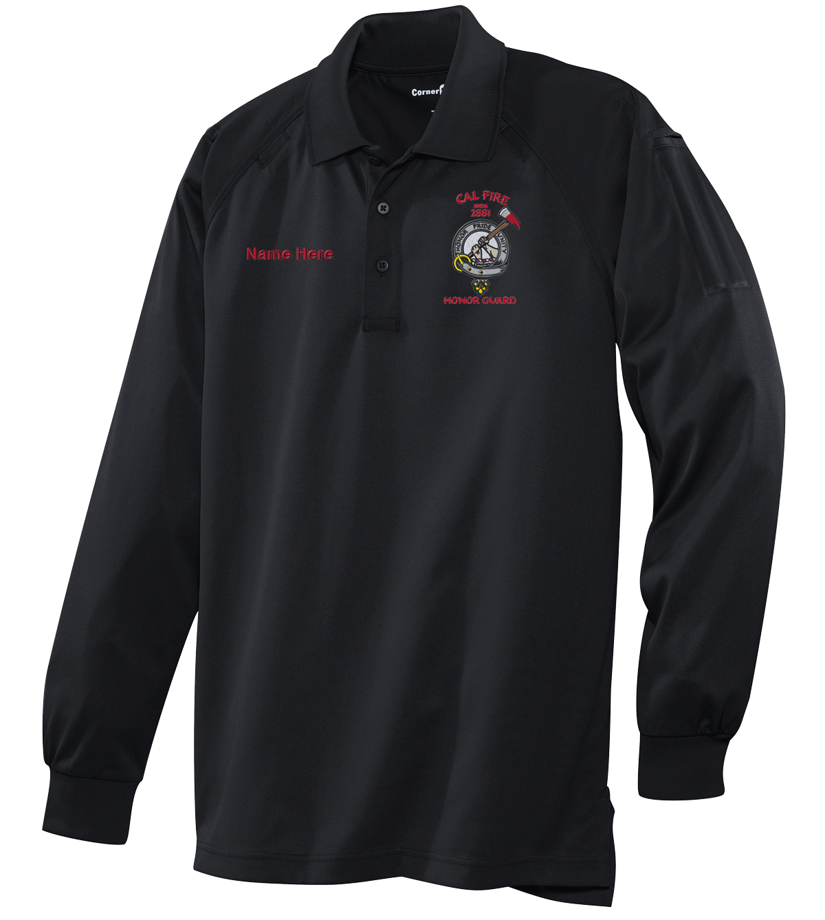 Honor Guard Long Sleeve Polo