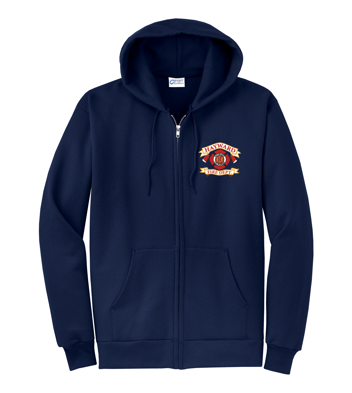 Hayward Fire Full Zip Hooded Sweatshirt